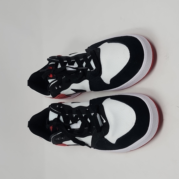Nike SB Alleyoop White University Red Men\'s Skateboarding Shoes main image 5